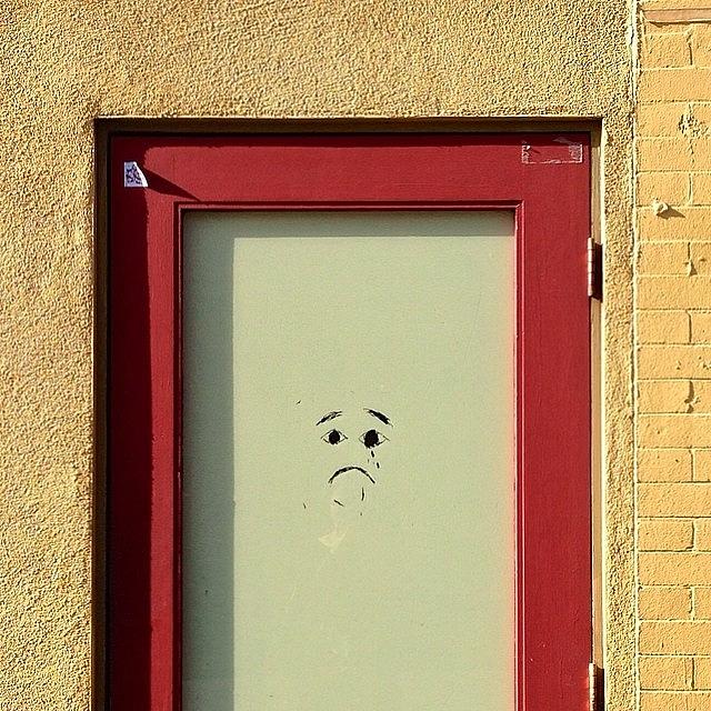 Sad Door Photograph by Julie Gebhardt