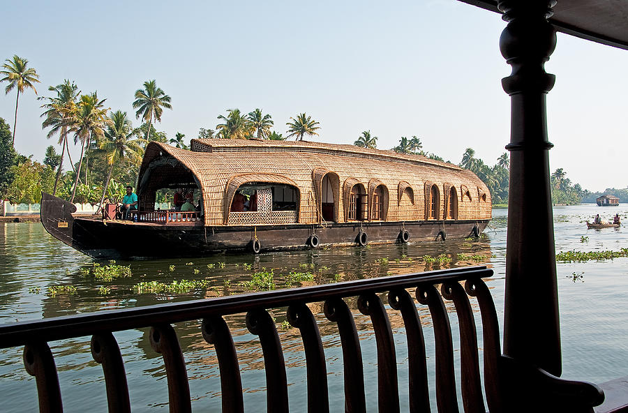 Backwaters cruise Photograph by Dennis Cox