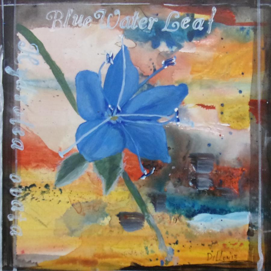 Texas Wildflowers Tp W Painting by Michael Dillon