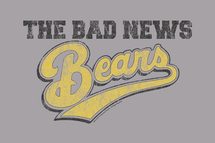 Baseball Digital Art - Bad News Bears - Logo by Brand A