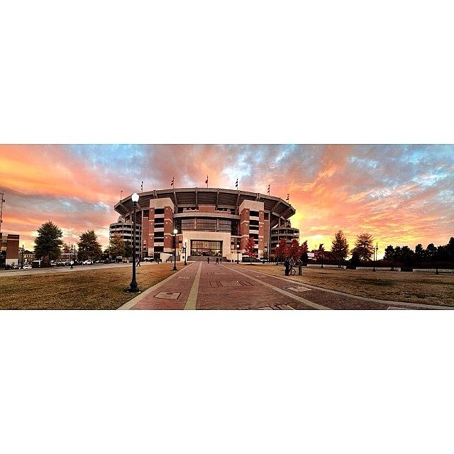 Rolltide Photograph - Badass Sunset Over Bryant- Denny by Raleigh Phillips