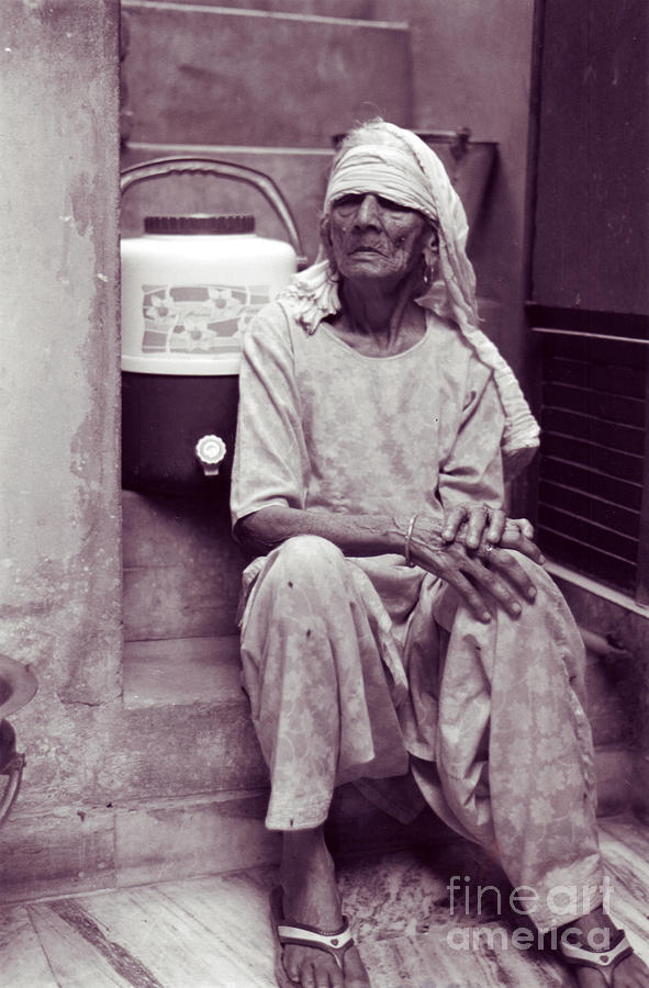 Baddi Amma Old Grandmother Photograph by Mukta Gupta