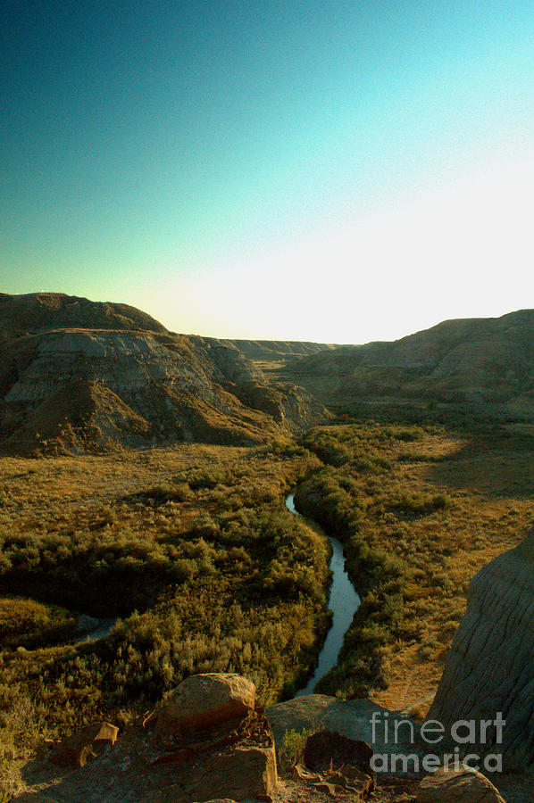 Badlands Coulee Photograph