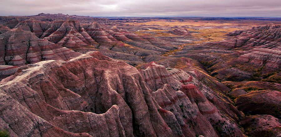 Badlands National Park Photograph - Badlands by Deborah Johnson Badlands National Park Photograph - Badlands by Deborah Johnson
