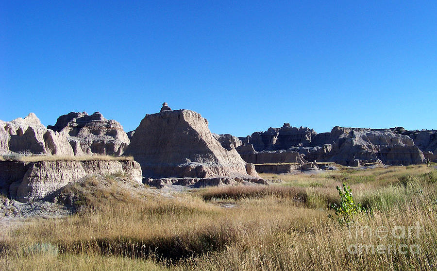 Badlands National Park Spires and Plateaus Photograph by Charles Robinson