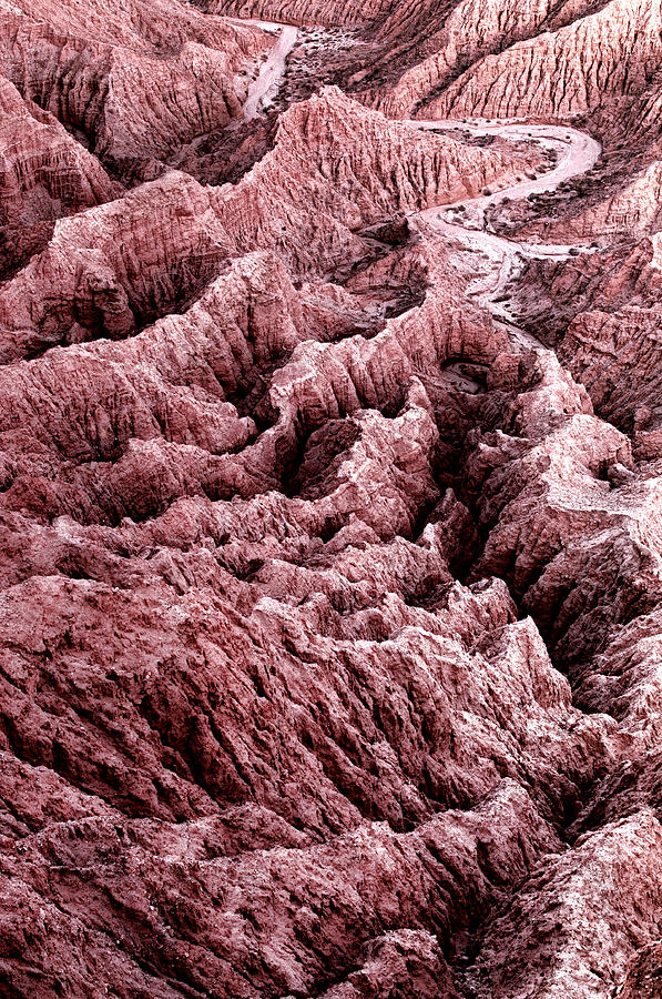 Badlands of Anza Borrego Desert - Borrego Springs - California Photograph by Photography  By Sai