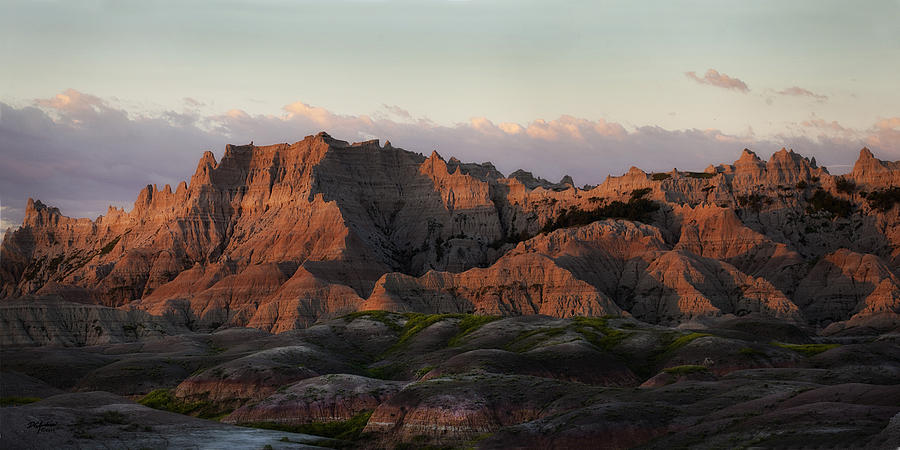 Badlands Sunrise Photograph by Don Anderson