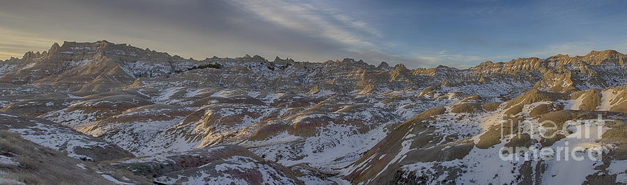 Badlands Sunrise Photograph by Steve Triplett