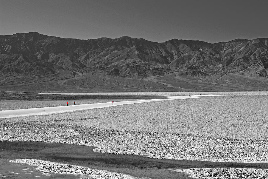 Badwater Basin - Death Valley Photograph by Dana Sohr