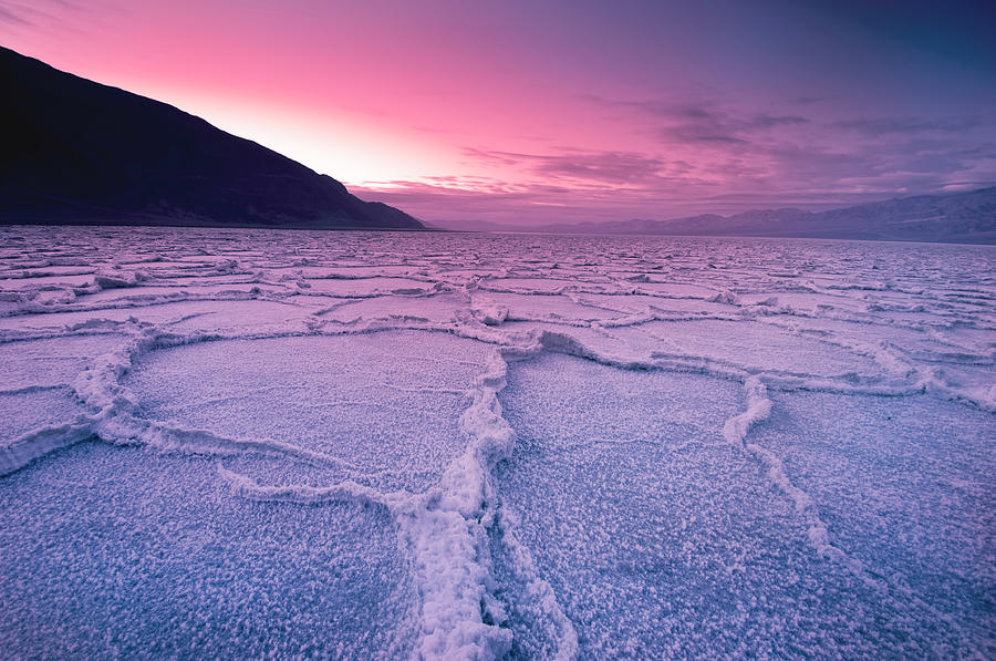 Badwater, Death Valley Photograph by Mark Lee