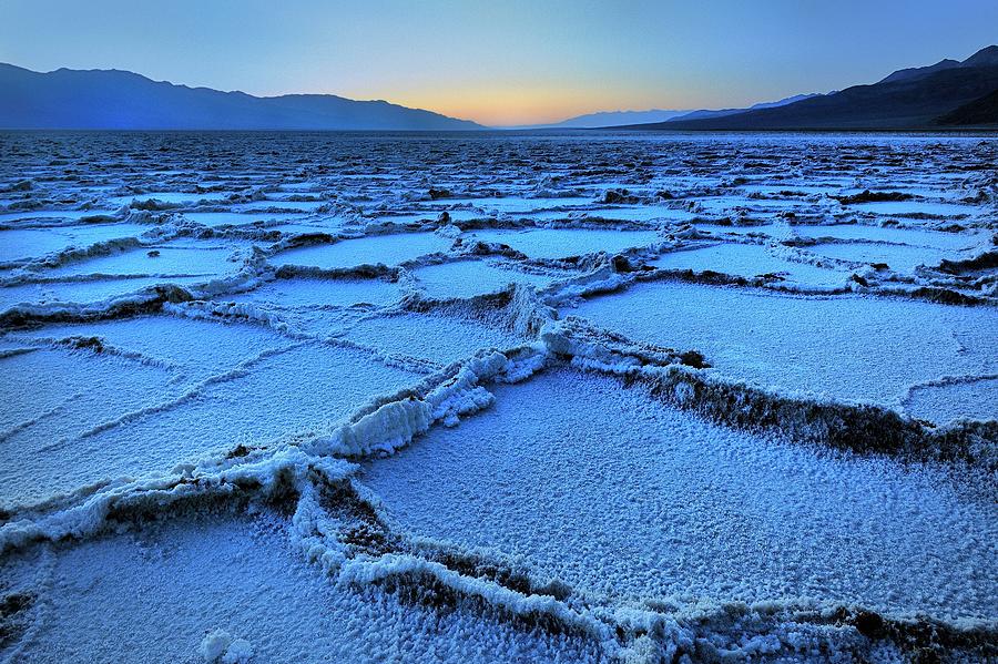 Badwater Dusk, Death Valley, California Photograph by Joao Figueiredo