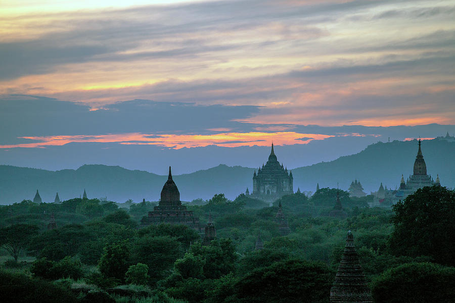 Bagan Morning Photograph by By Alex Ma Wei