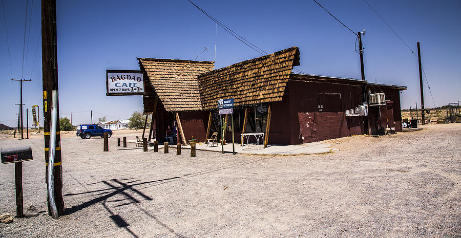 Bagdad Cafe 2 Photograph by Angus Hooper Iii - Fine Art America