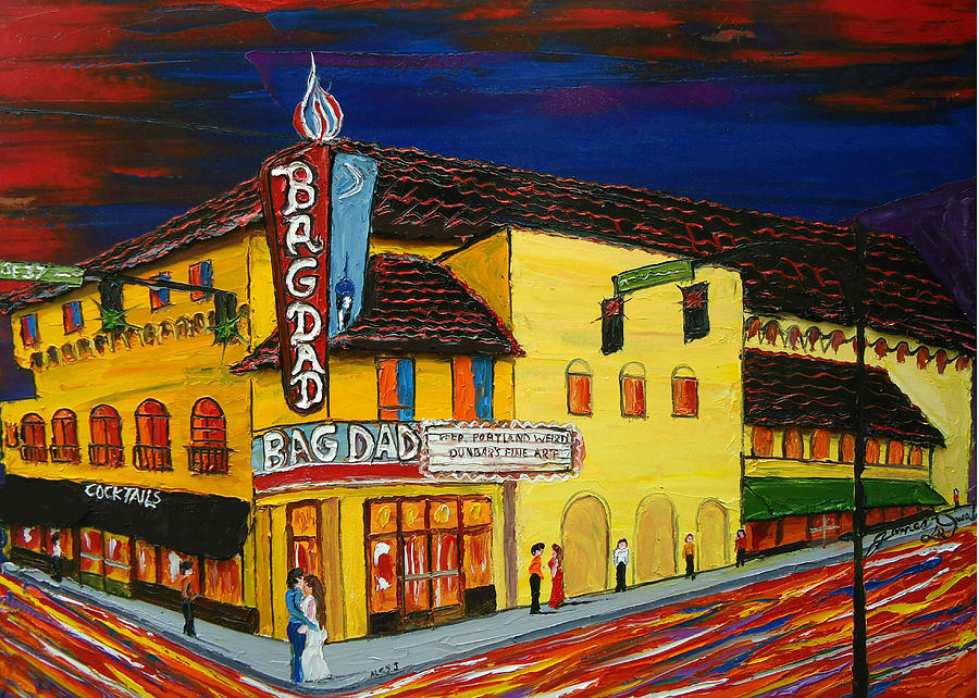 BagDad Theatre 2 Painting by James Dunbar