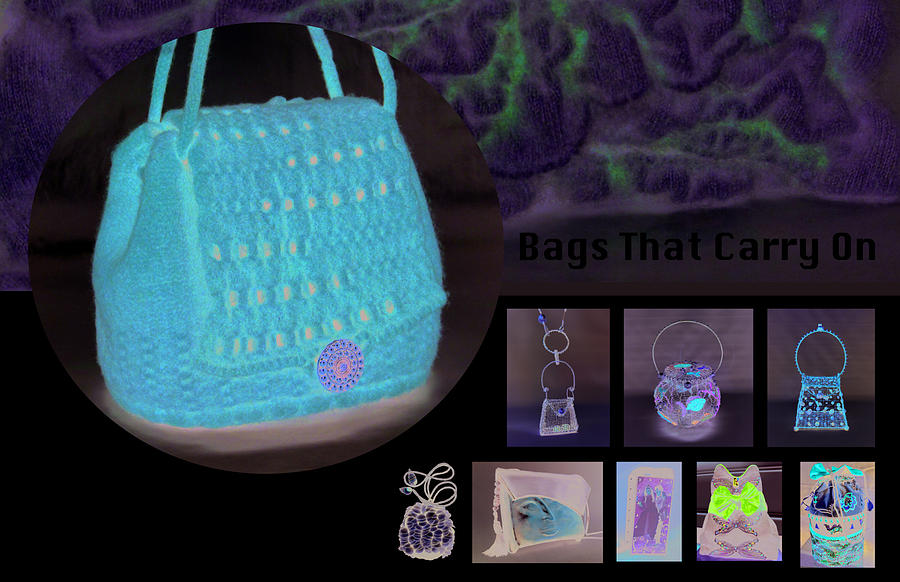 Bags That Carry On Exhibit Tapestry - Textile by Tracie L Hawkins