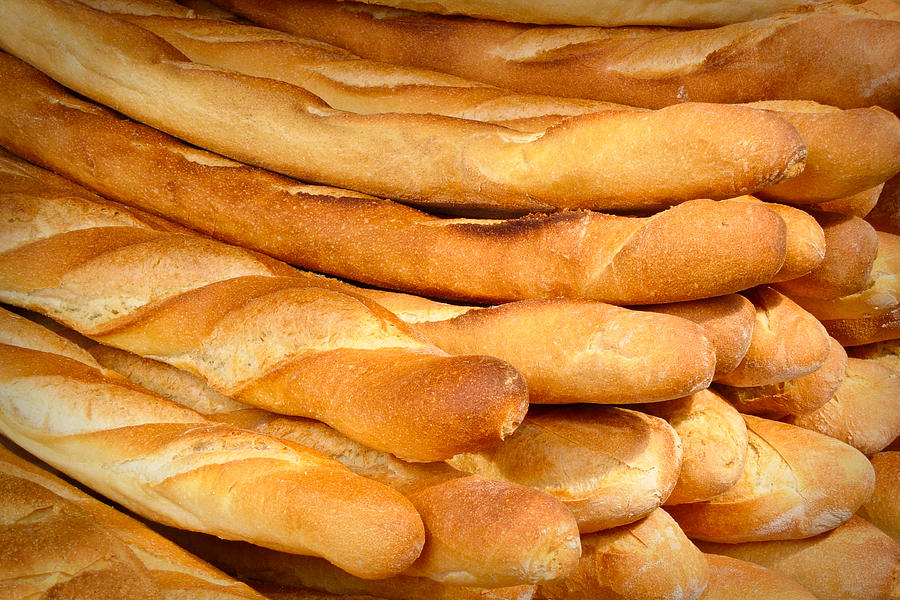 Baguettes Photograph by Mark Llewellyn
