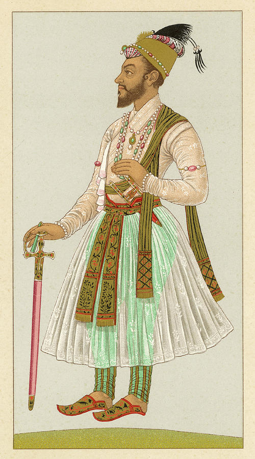 Bahadur Shah I (also Known As Shah Drawing By Mary Evans Picture Library