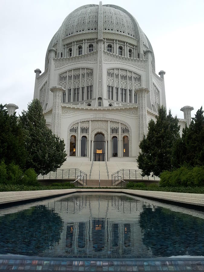 Baha'i Temple in Wilmette Illinois Photograph by Cami Sante - Fine Art ...