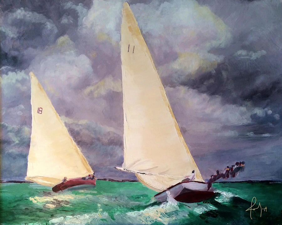 Bahamas I Painting by Josef Kelly