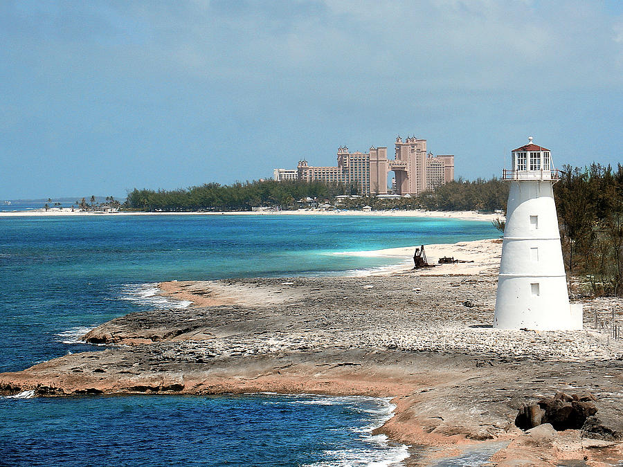 Architecture Photograph - Bahamas Lighthouse by Julie Palencia