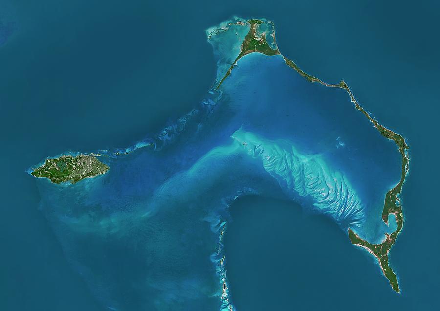 Bahamas Photograph by Planetobserver/science Photo Library