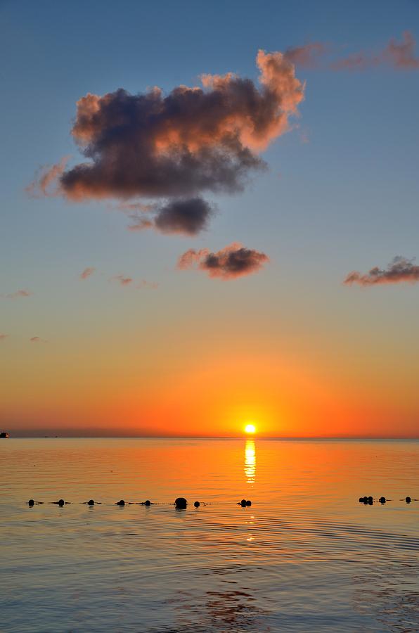 Bahamas Sunrise 1 Photograph by Steven Richman