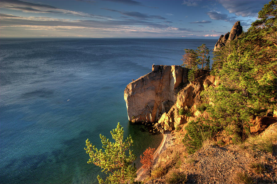 Baikal Cliffs Photograph by Photo ©tan Yilmaz