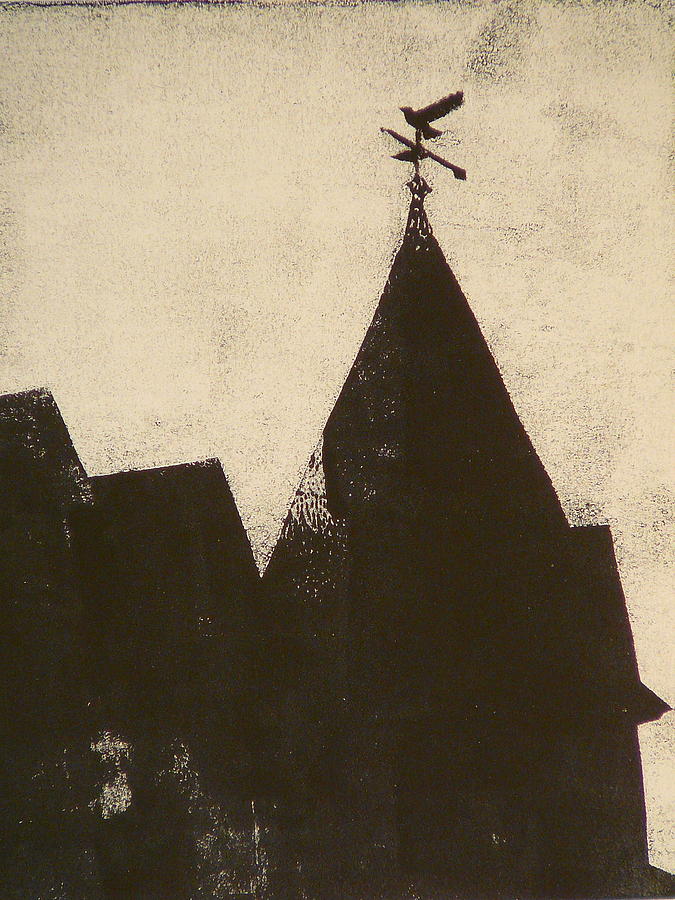 Silhouette Painting - Baileys and Main by Valerie Lynch Silhouette Painting - Baileys and Main by Valerie Lynch
