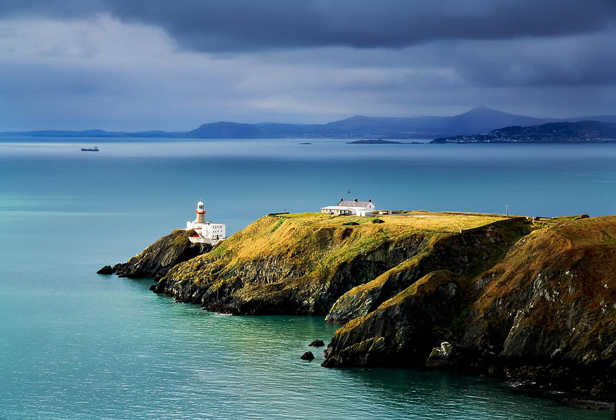 Baily Lighthouse Howth Head Ireland  Photograph by Peter McCabe