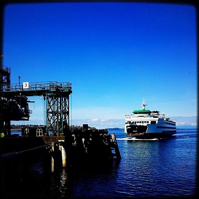 Igers Photograph - Bainbridge Ferry. #instagood by Kevin Smith