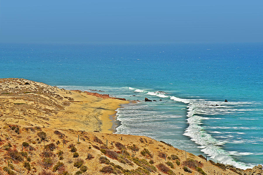 Baja California - Desert meets Ocean Photograph by Alexandra Till