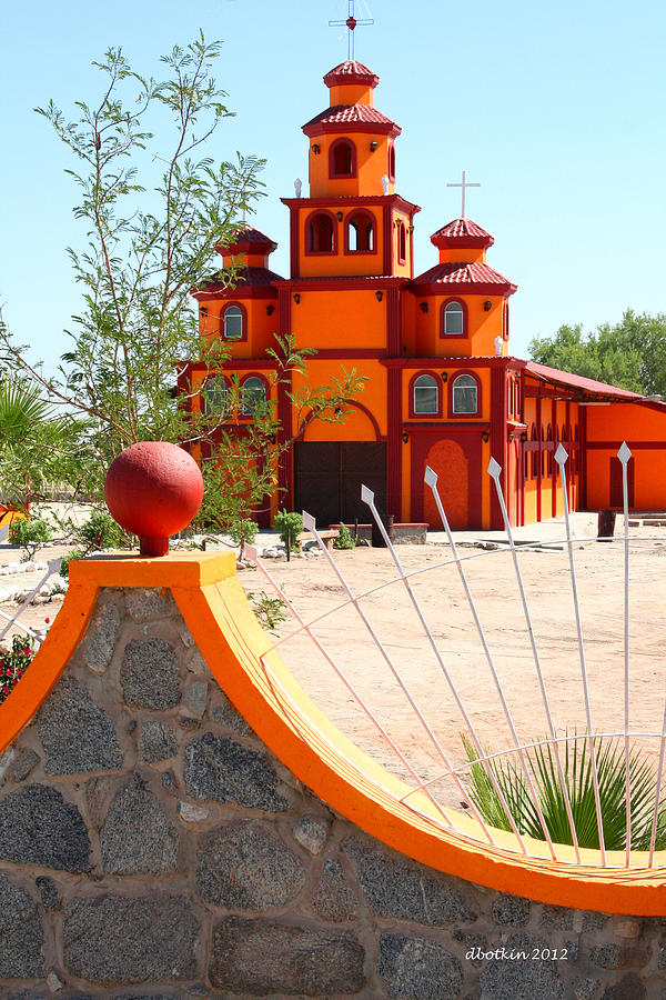Architecture Photograph - Baja Iglesia by Dick Botkin