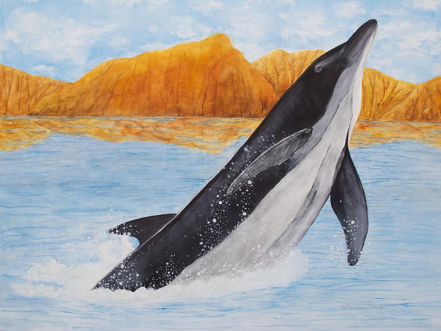Baja Splash Painting by Patricia Beebe