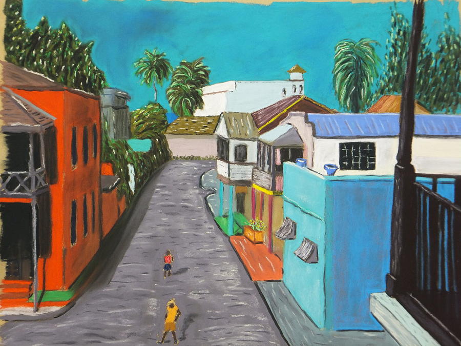 Bajan Days Painting by Randy Gordin | Fine Art America