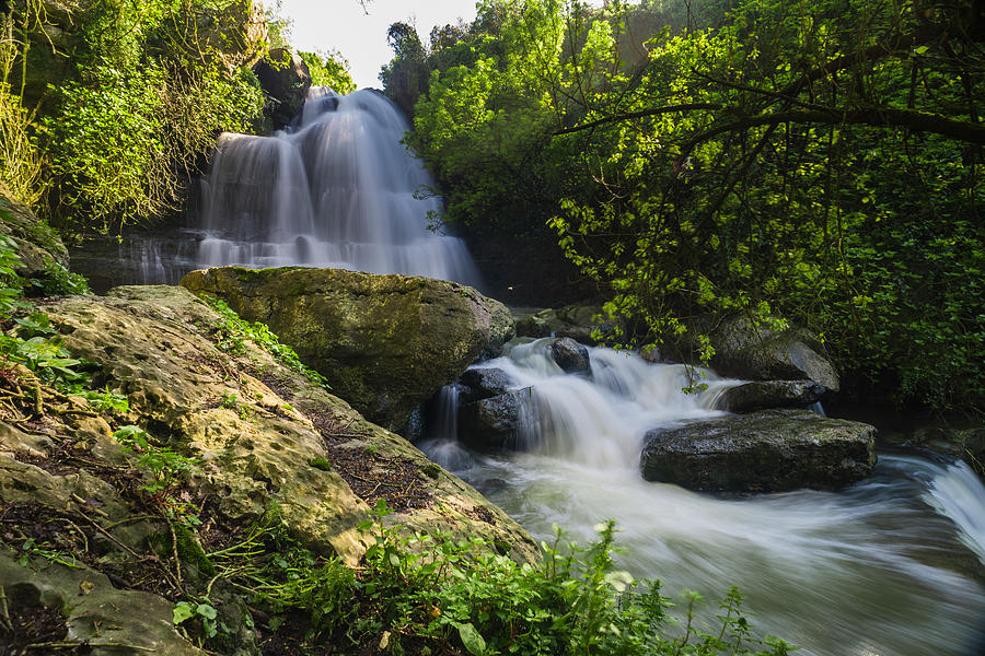 Paradise Photograph - Bajouca Waterfall III by Marco Oliveira