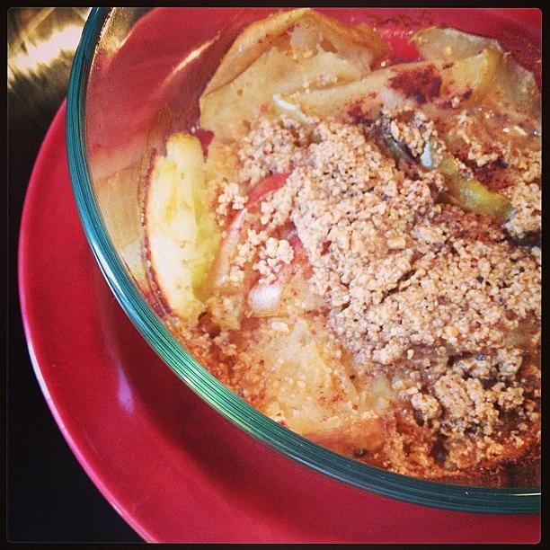 Baked Apple Crumble, Fresh Out Of The Photograph by Kristen Mitteness