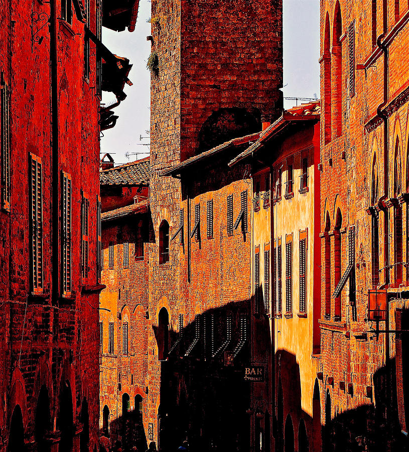 San Gimignano Photograph - Baked In The Tuscan Sun by Ira Shander