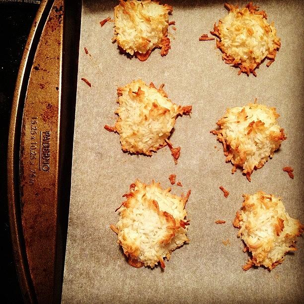 Baked Some Coconut Macaroons Today Photograph by Quyen Truong