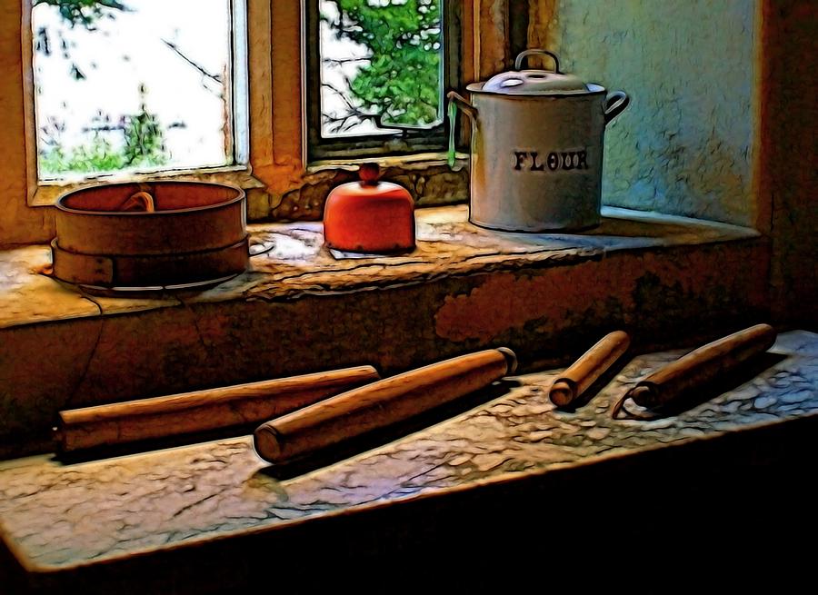Bakers tools Photograph by Ron Harpham