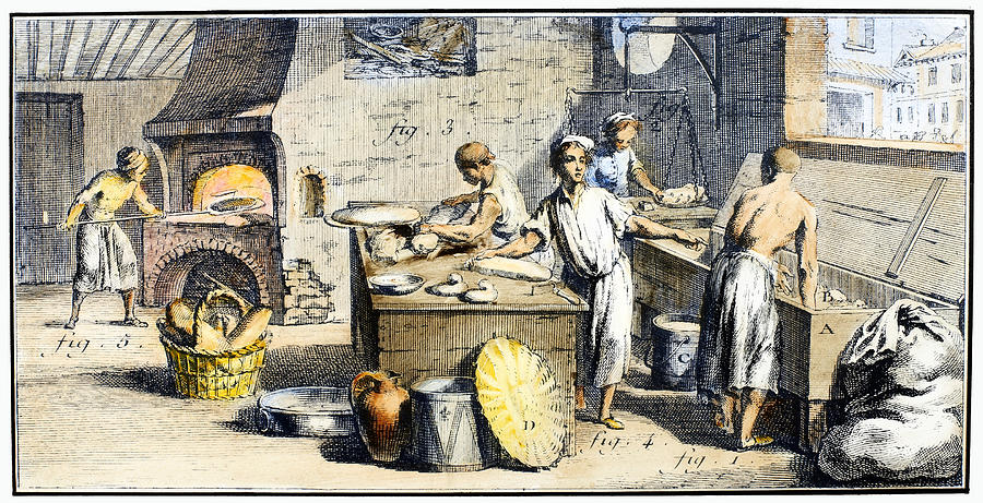 BAKERY, 18th CENTURY Photograph By Granger - Fine Art America