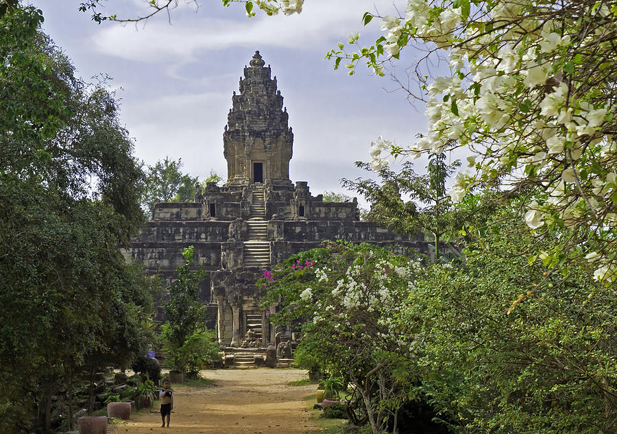 Bakong Temple Photograph by David Freuthal