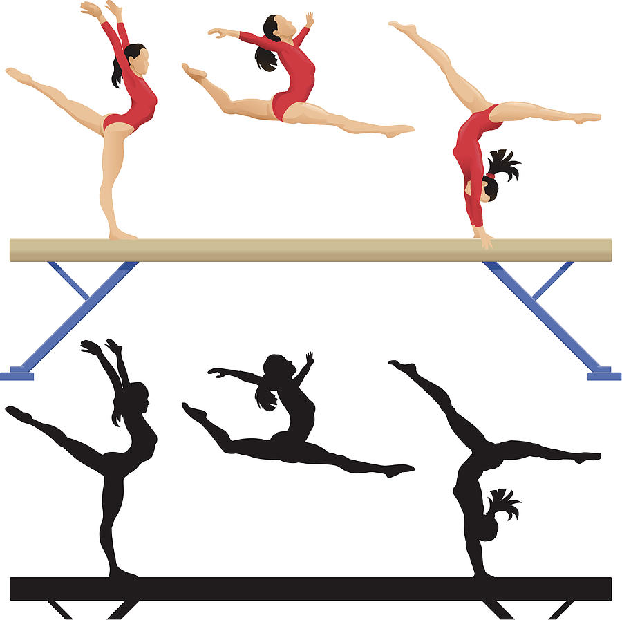 Balance Beam Drawing by youngID