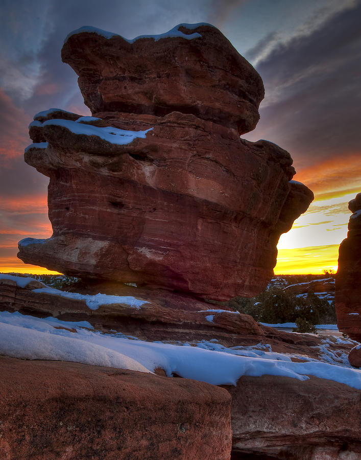 Colorado Springs Photograph - Balanced Light by Mike Berenson