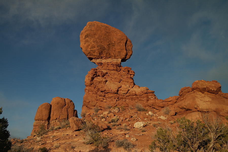 Arches National Park Photograph - Balanced Rock Arches National Park Utah by Jeff Swan