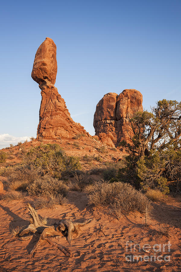Balanced Rock at Arches National Park Photograph by Bryan Mullennix