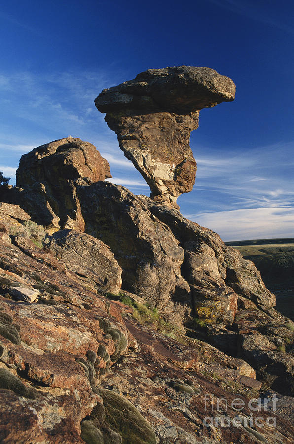 Balanced Rock, Idaho Photograph by William H. Mullins