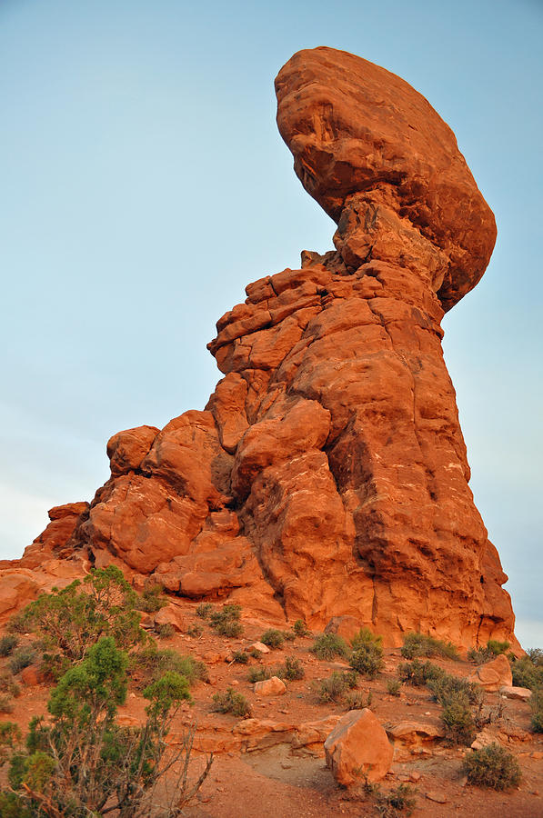 Balanced Rock in Arches National Park Photograph by Bruce Gourley