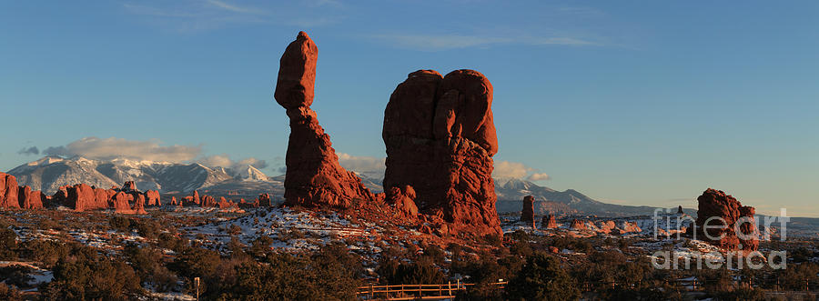 Balanced Rock Landscape Panorama Photograph by Adam Jewell