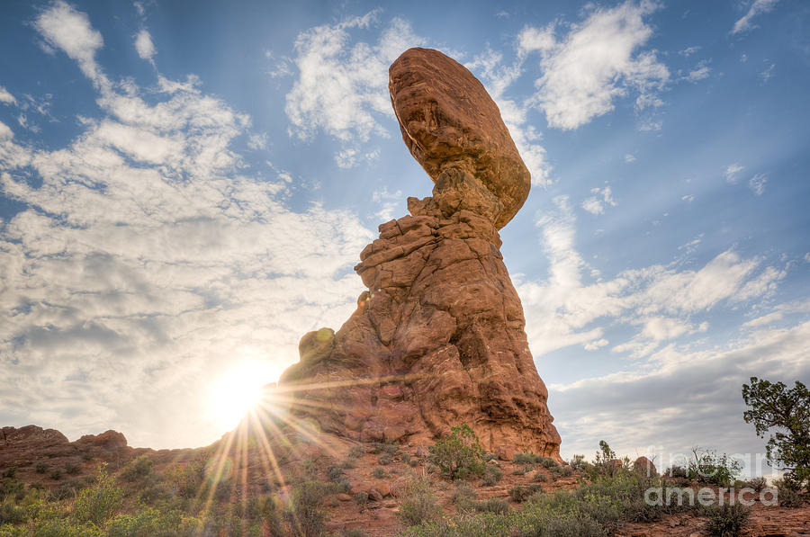 Arches National Park Photograph - Balanced Rock by Michael Ver Sprill