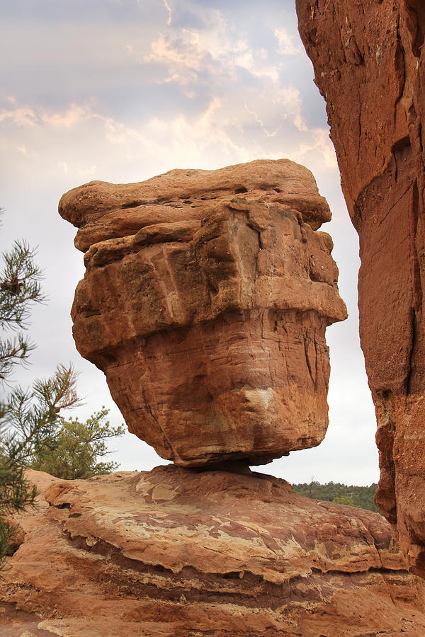 Colorado Springs Photograph - Balanced Rock by Mike McGlothlen